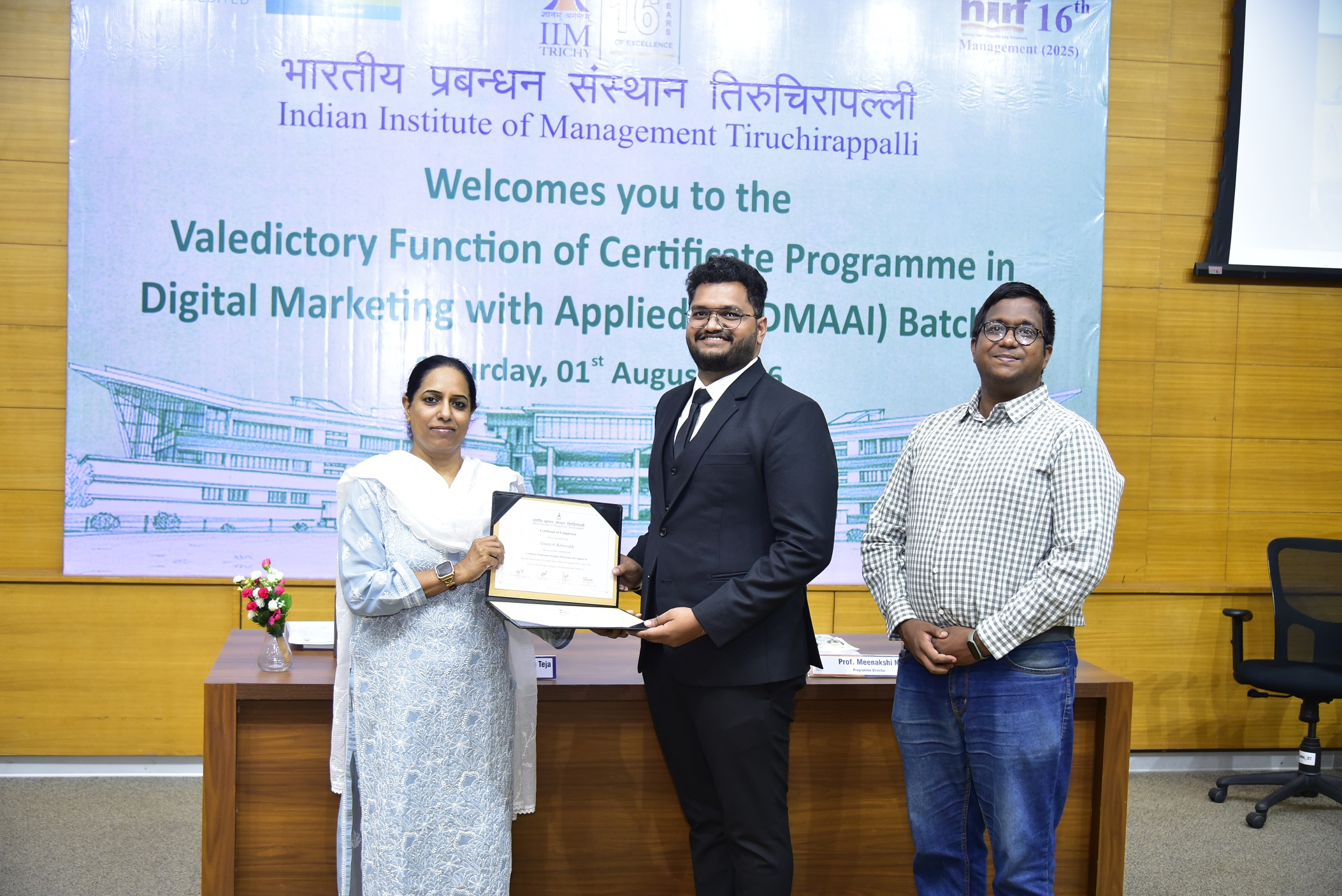 Valedictory of Digital Marketing with Applied AI - Batch 03