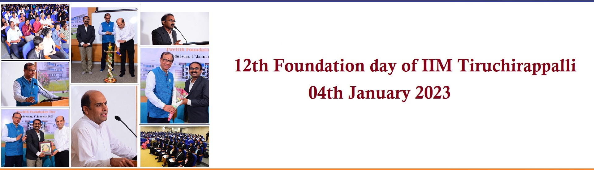 12th Foundation Day of IIM Tiruchirappalli