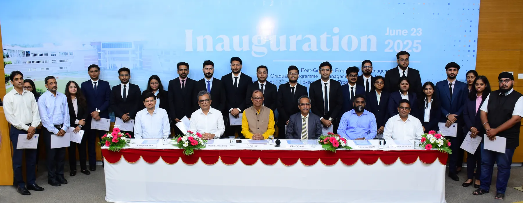 Inauguration of the PGPM, PGPM-HR, DPM & EDPM (2025-27) Batch
