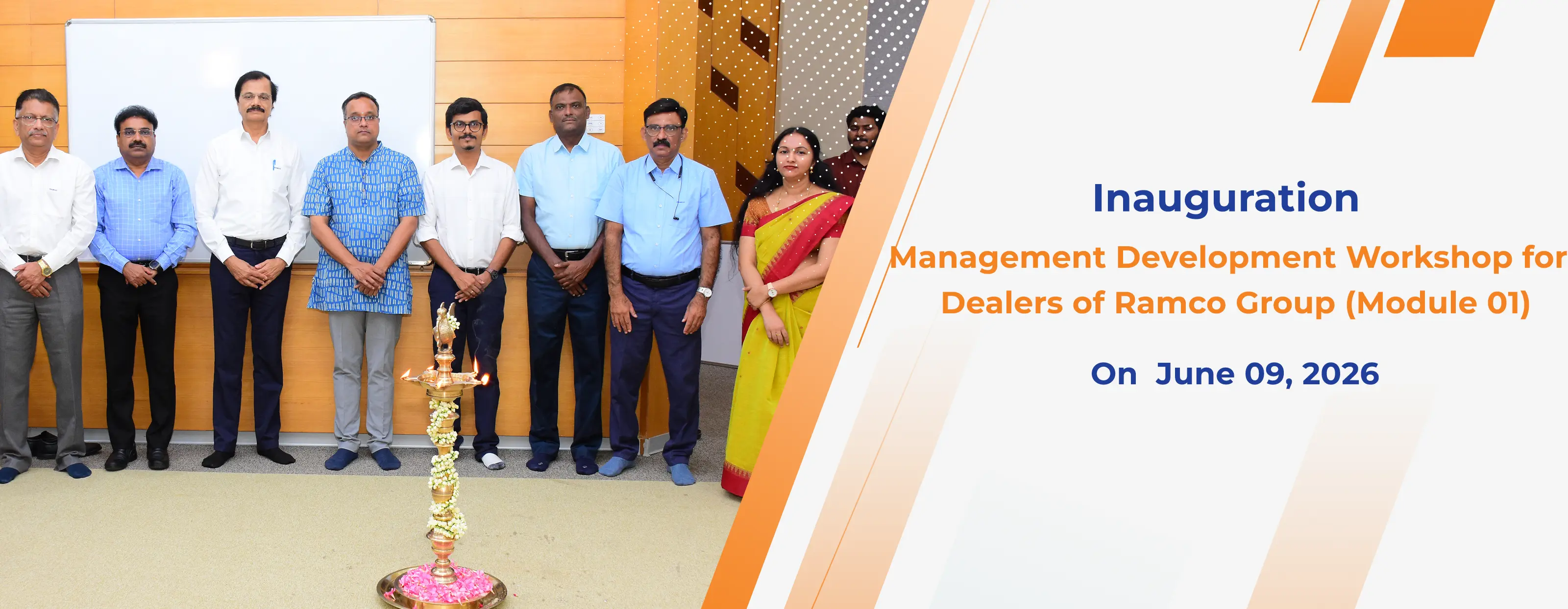 Inauguration of MDP for Ramco Group Dealers (Module 01)
