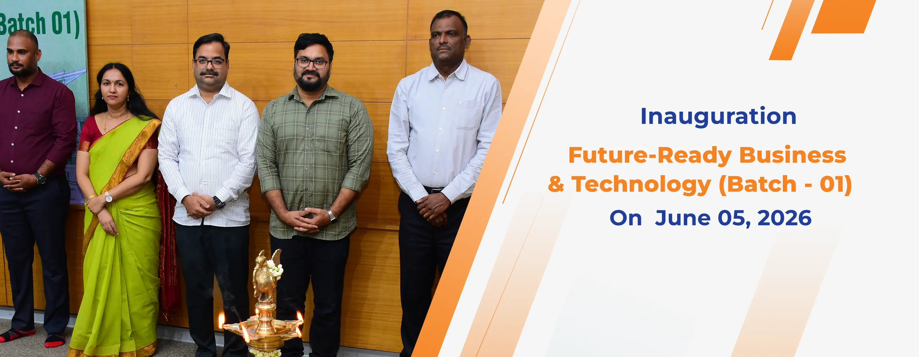 Inauguration of SDP - FRB&TM (Batch 01)