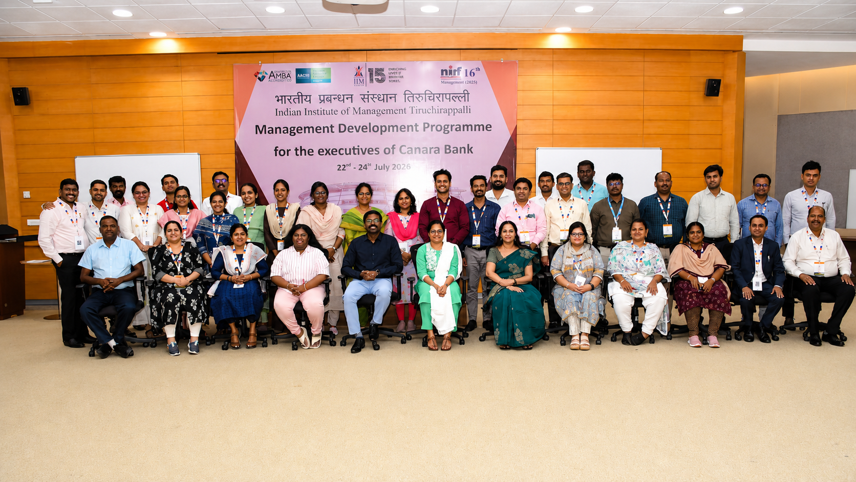 Valedictory for MDP - Executives of Canara Bank 