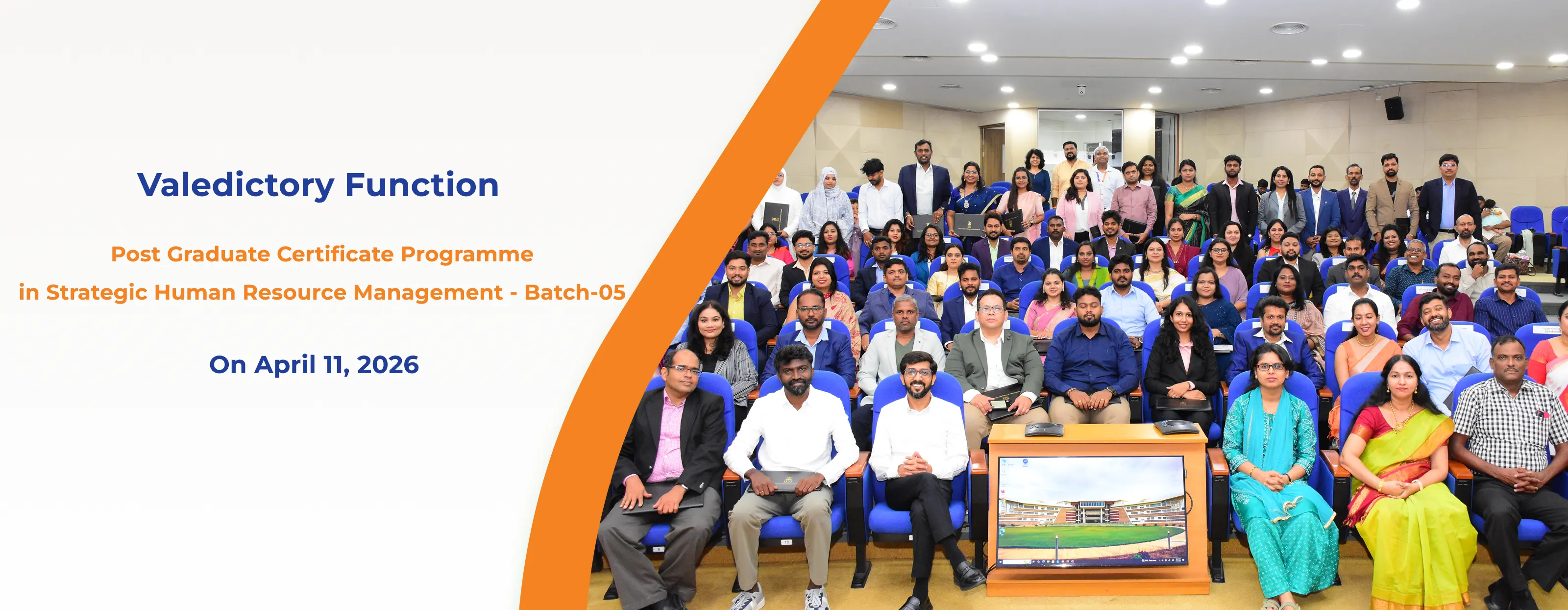 Valedictory Function - PGCSHRM (Batch 05)