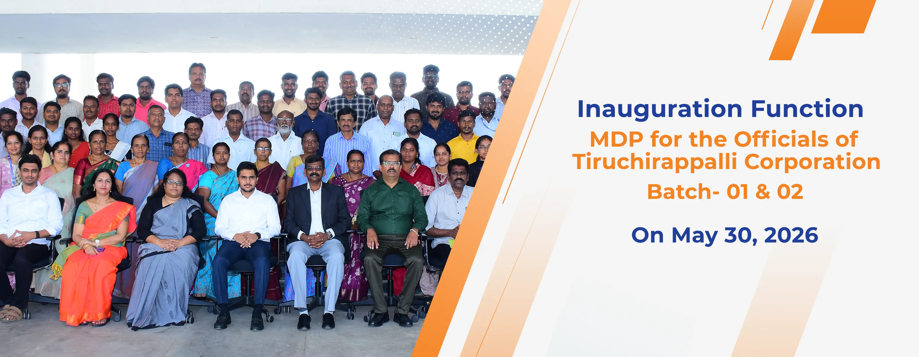 Inauguration of MDP - Trichy Corporation Batch 01 & 02